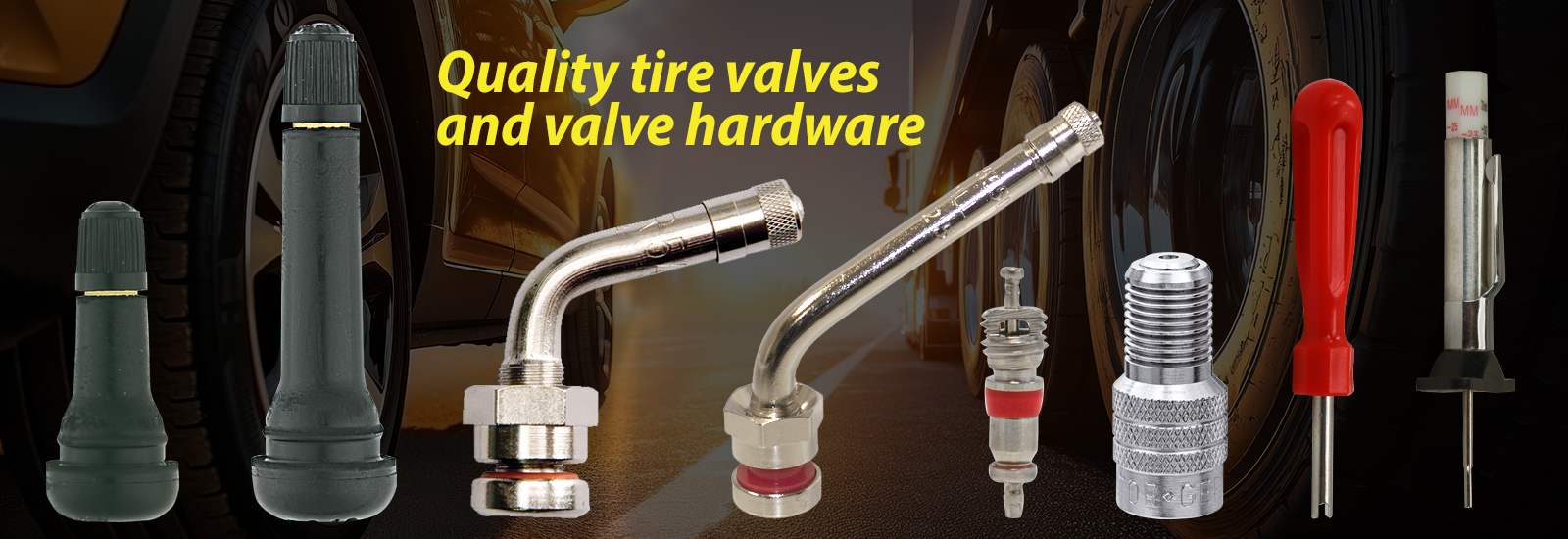 Myers has quality tire valves and valve hardware
